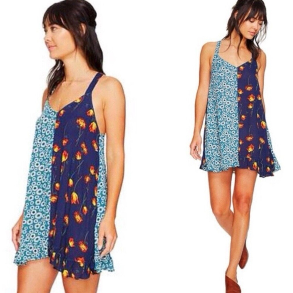 Floral mini dress
